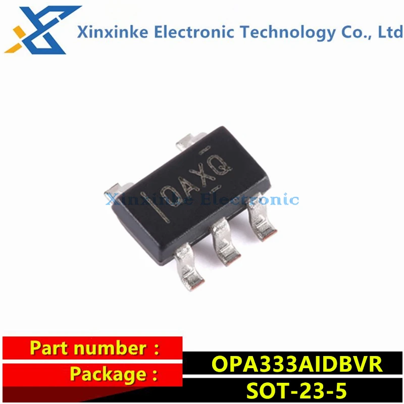 OPA333AIDBVR SOT-23-5 Mark:OAXQ Operational Amplifiers ICs Op Amps 1.8V 17uA 2uV microPOWER CMOS Rail-to-Rail Brand New Original
OPA333AIDBVR SOT-23-5 Mark:OAXQ Operational Amplifiers ICs Op Amps 1.8V 17uA 2uV microPOWER CMOS Rail-to-Rail Brand New Original