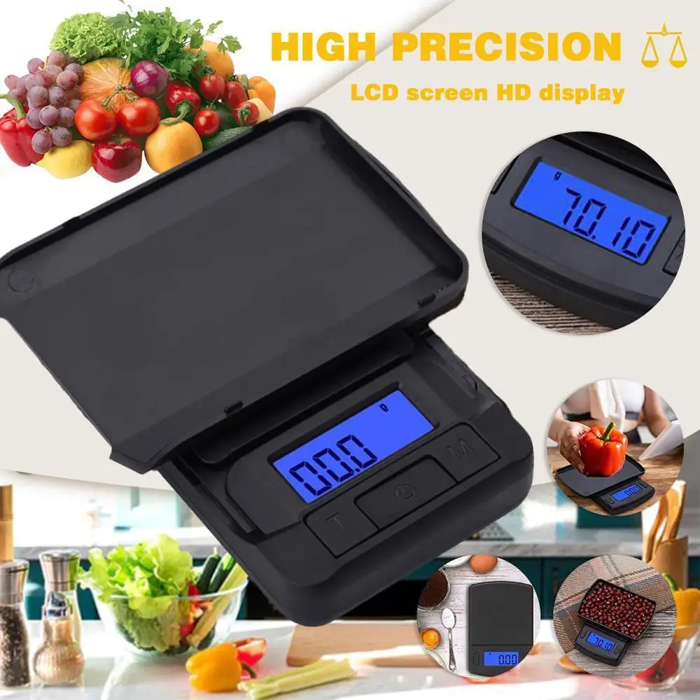 Digital Kitchen Scale 500g Food Multi-Function Precision 0.01g/0.1g LCD Display Measuring Grams Ounces Cooking Baking
Digital Kitchen Scale 500g Food Multi-Function Precision 0.01g/0.1g LCD Display Measuring Grams Ounces Cooking Baking