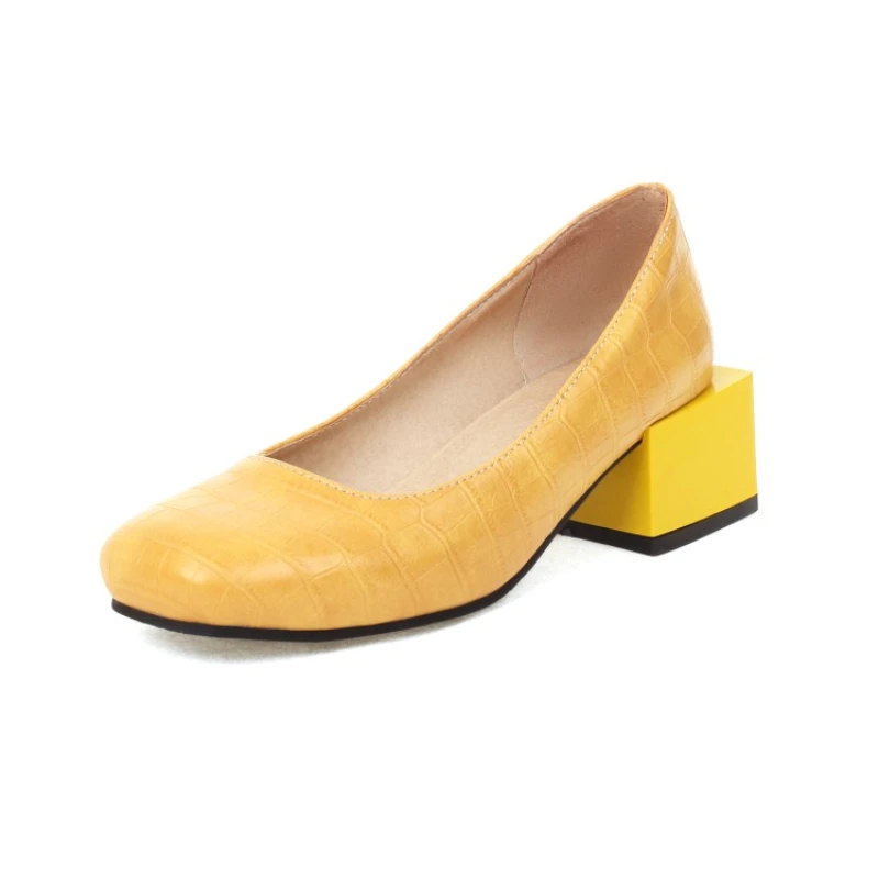 Oversize Large size Big Size Fashion Square Head thick heel shoes ladies high heels women shoes woman pumps
Oversize Large size Big Size Fashion Square Head thick heel shoes ladies high heels women shoes woman pumps