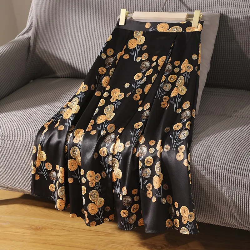 Women Skirts Summer New Casual Polyester Medium Length Skirt Hidden Back Zip Placket Flower Pattern Design Split Hem XZ07670
Women Skirts Summer New Casual Polyester Medium Length Skirt Hidden Back Zip Placket Flower Pattern Design Split Hem XZ07670