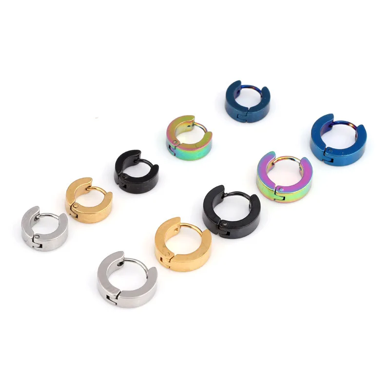 Fashion Small Huggie Earrings Silver Color Gold Stainless Steel Round Smooth Circle Hoop Huggie Earrings Jewelry For Men Women
Fashion Small Huggie Earrings Silver Color Gold Stainless Steel Round Smooth Circle Hoop Huggie Earrings Jewelry For Men Women