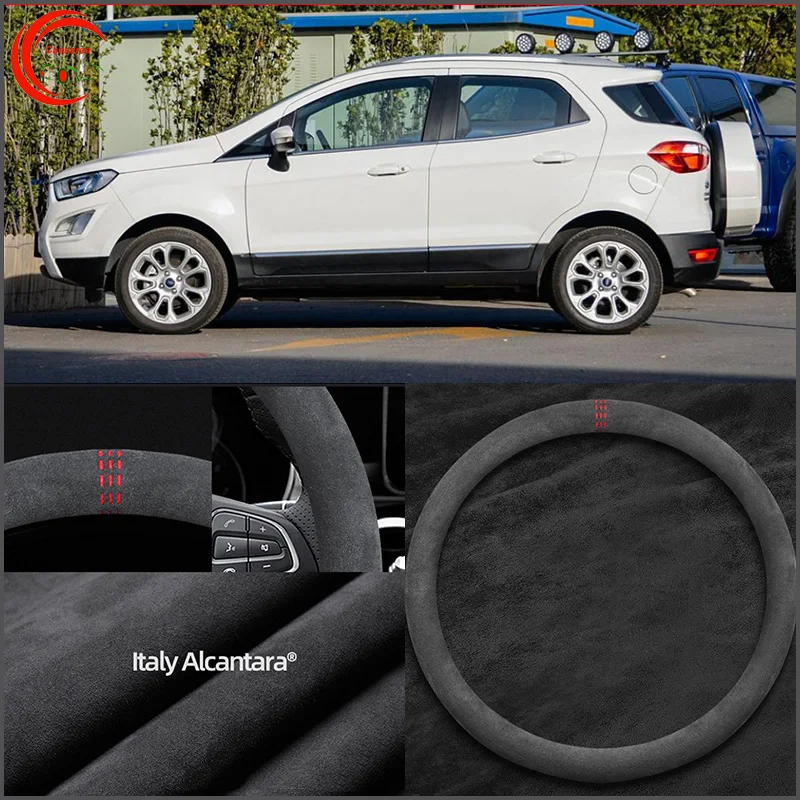 Car Interior Protection Case All Seasons Anti-skid 15" Black Suede Steering Wheel Cover For Ford Ecosport
Car Interior Protection Case All Seasons Anti-skid 15" Black Suede Steering Wheel Cover For Ford Ecosport