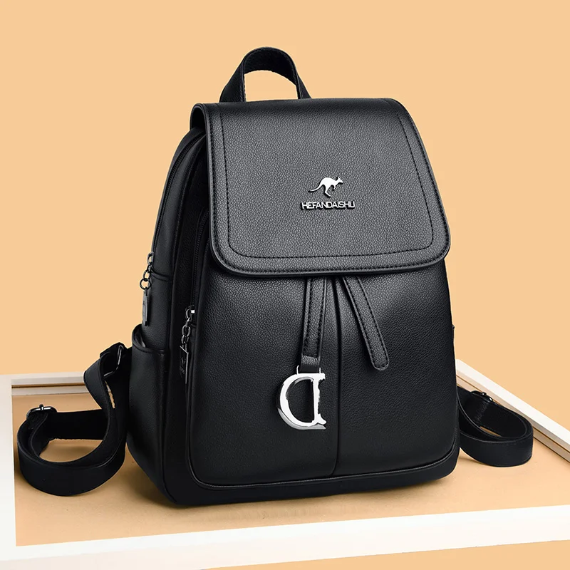 New 2023 Multifunction Vintage Women Backpacks High Quality Female Back Pack Ladies Shoulder Bag Ladies Leather Travel Backpack
New 2023 Multifunction Vintage Women Backpacks High Quality Female Back Pack Ladies Shoulder Bag Ladies Leather Travel Backpack