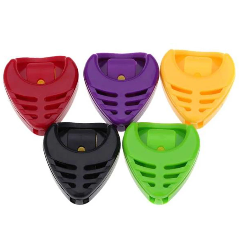 HOT 100 Guitar Pick Boxes, Guitar Accessories, Heart-Shaped Pick Boxes, Triple-Cornered Pick Boxes, Random Colors
HOT 100 Guitar Pick Boxes, Guitar Accessories, Heart-Shaped Pick Boxes, Triple-Cornered Pick Boxes, Random Colors
