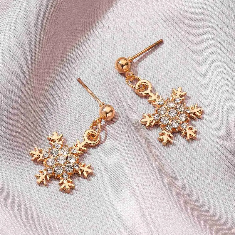 Earrings Snowflake For Women Lovely Delicate Fine Jewelry Engagement Anniversary Gifts Boucle D'oreille
Earrings Snowflake For Women Lovely Delicate Fine Jewelry Engagement Anniversary Gifts Boucle D'oreille