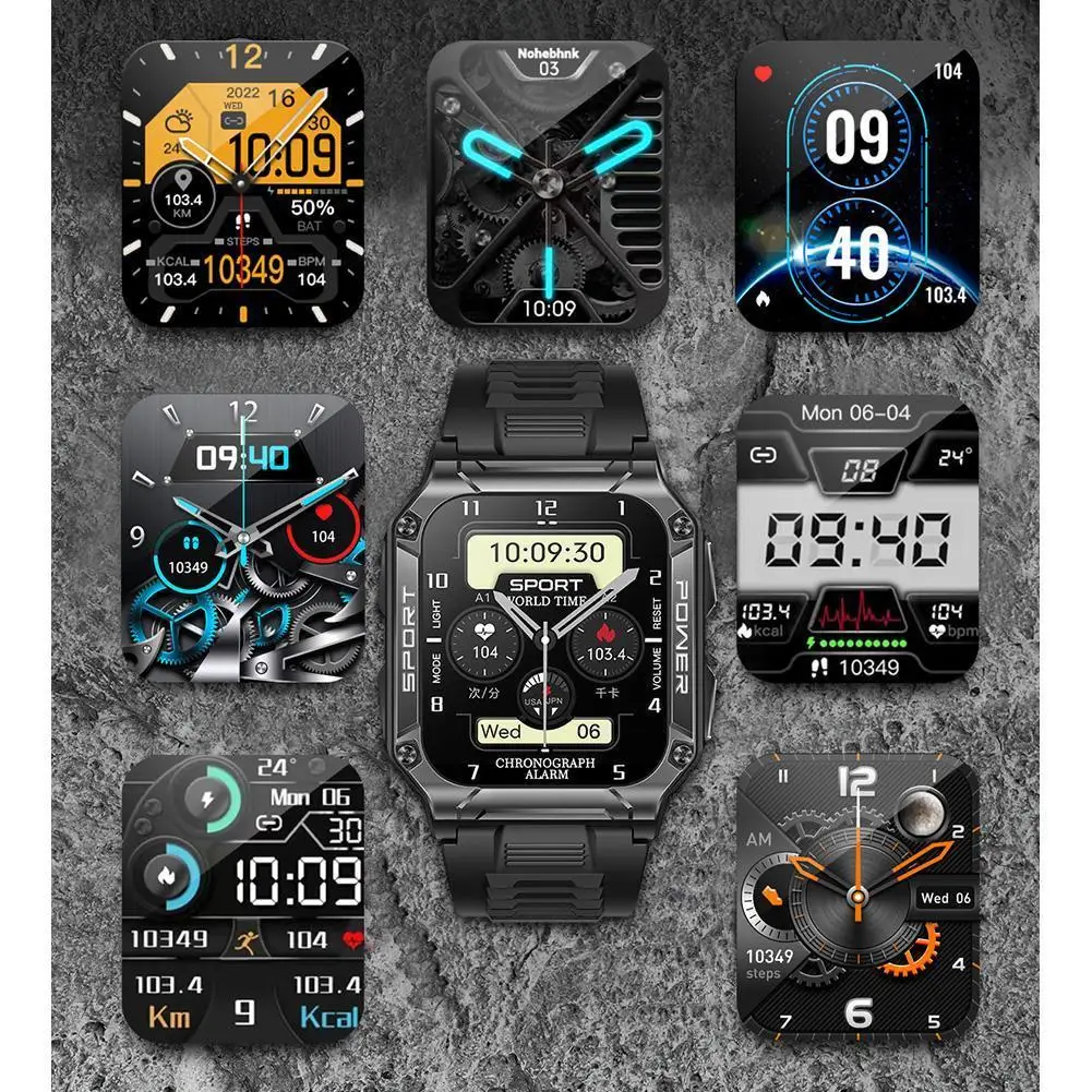 Smart Watch NX6 Bluetooth Call Compass 1.9 Inch Large Smartwatch Tracker Sport Heart Screen Health Fitness Monitoring Men R M6K6
Smart Watch NX6 Bluetooth Call Compass 1.9 Inch Large Smartwatch Tracker Sport Heart Screen Health Fitness Monitoring Men R M6K6