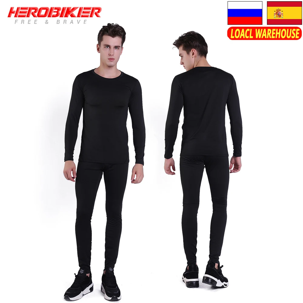 Комплект нижнего белья HEROBIKER мужской, термобелье на флисовой подкладке, для езды на мотоцикле и лыжах, зимние теплые кальсоны, Рубашки, Топы, ...
Комплект нижнего белья HEROBIKER мужской, термобелье на флисовой подкладке, для езды на мотоцикле и лыжах, зимние теплые кальсоны, Рубашки, Топы, ...