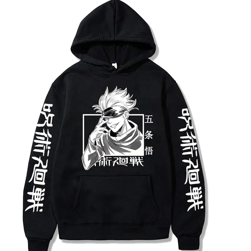 Japan Anime Jujutsu Kaisen Hoodies Itadori Yuji Sweatshirt Casual Harajuku Pullover Tops Unisex Long Sleeve Loose Oversize Cloth
Japan Anime Jujutsu Kaisen Hoodies Itadori Yuji Sweatshirt Casual Harajuku Pullover Tops Unisex Long Sleeve Loose Oversize Cloth