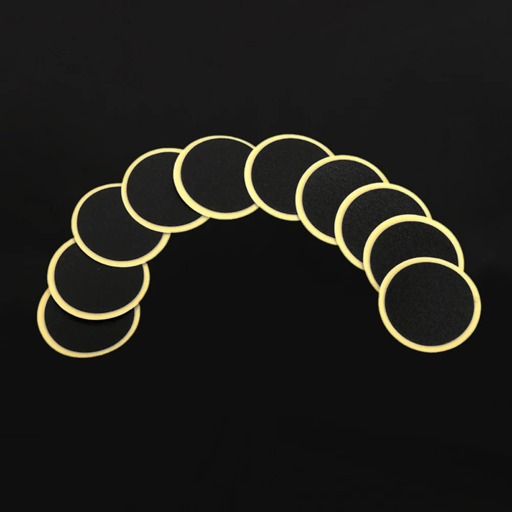 25mm Inner Tube Patches Rubber Bike Repair Tool Tire Repair Pad Bike Replacement Tools Glueless Chip Patches Repair Kit
25mm Inner Tube Patches Rubber Bike Repair Tool Tire Repair Pad Bike Replacement Tools Glueless Chip Patches Repair Kit