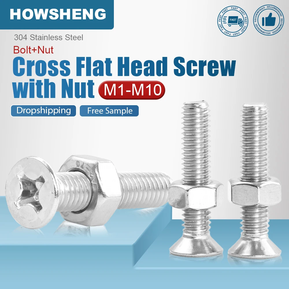HOWSHENG комплект винтов и гаек из нержавеющей стали
HOWSHENG комплект винтов и гаек из нержавеющей стали