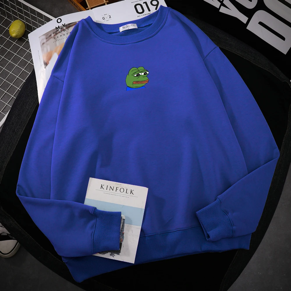 Sad Frog This Is A Sad Story Print Hoodie Mens Autumn Fit Casual Hoody Simple Big Size Sweatshirt Street fur-liner Clothes Women
Sad Frog This Is A Sad Story Print Hoodie Mens Autumn Fit Casual Hoody Simple Big Size Sweatshirt Street fur-liner Clothes Women