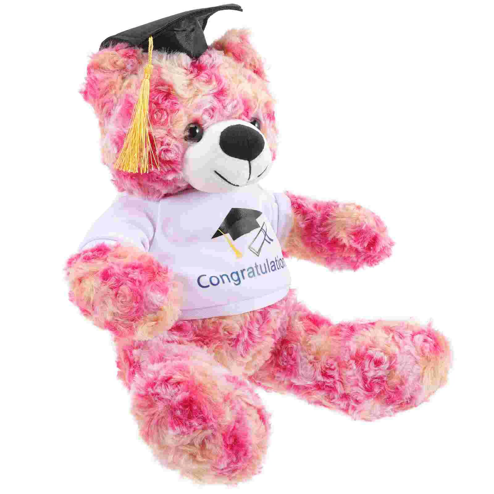 

Очаровательные Плюшевые животные Выпускной мультяшный медведь игрушка для мальчиков удобные игрушки
