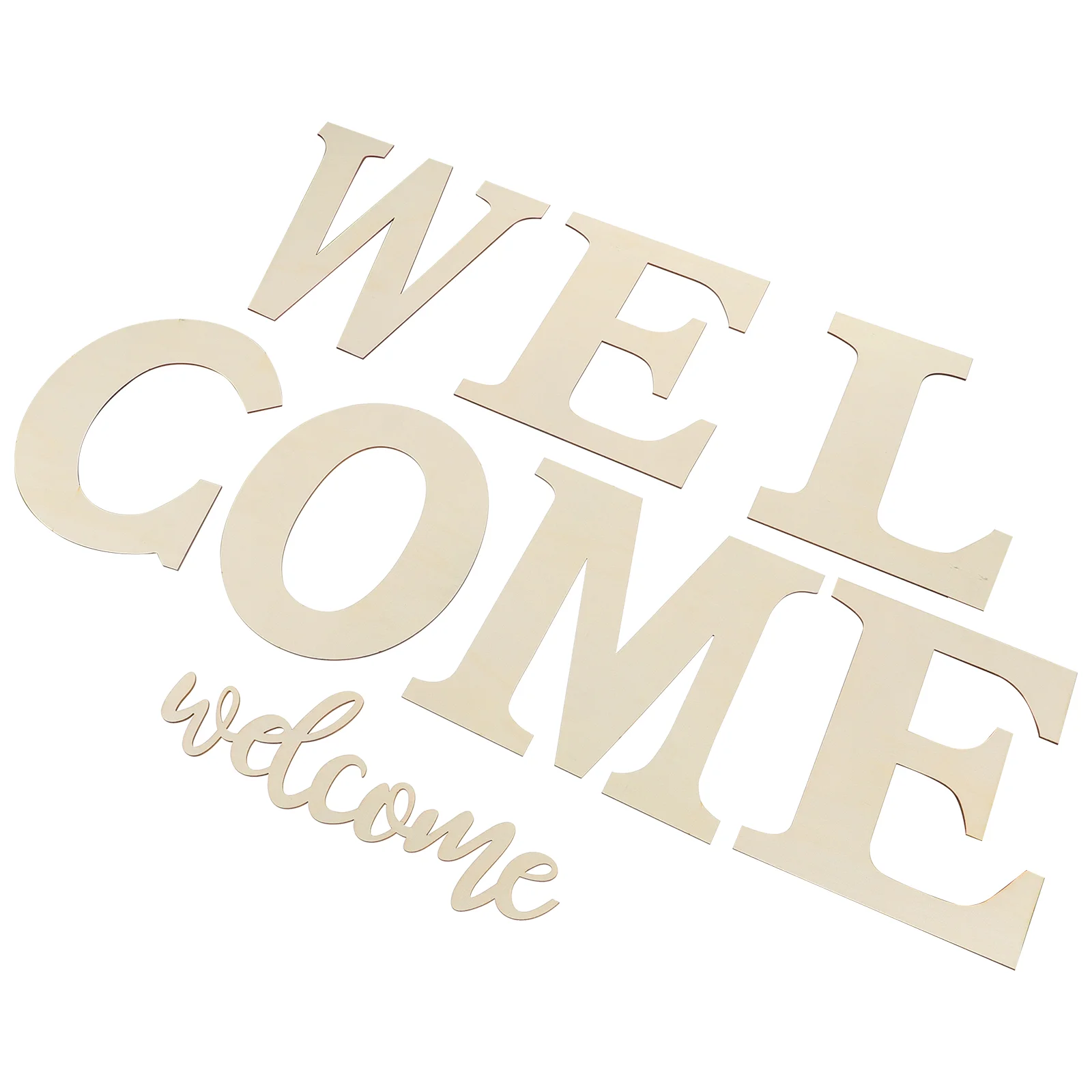 Welcome Wooden Letters Wall Ornaments Signs DIY Crafts Home Decoration Decors Design
Welcome Wooden Letters Wall Ornaments Signs DIY Crafts Home Decoration Decors Design