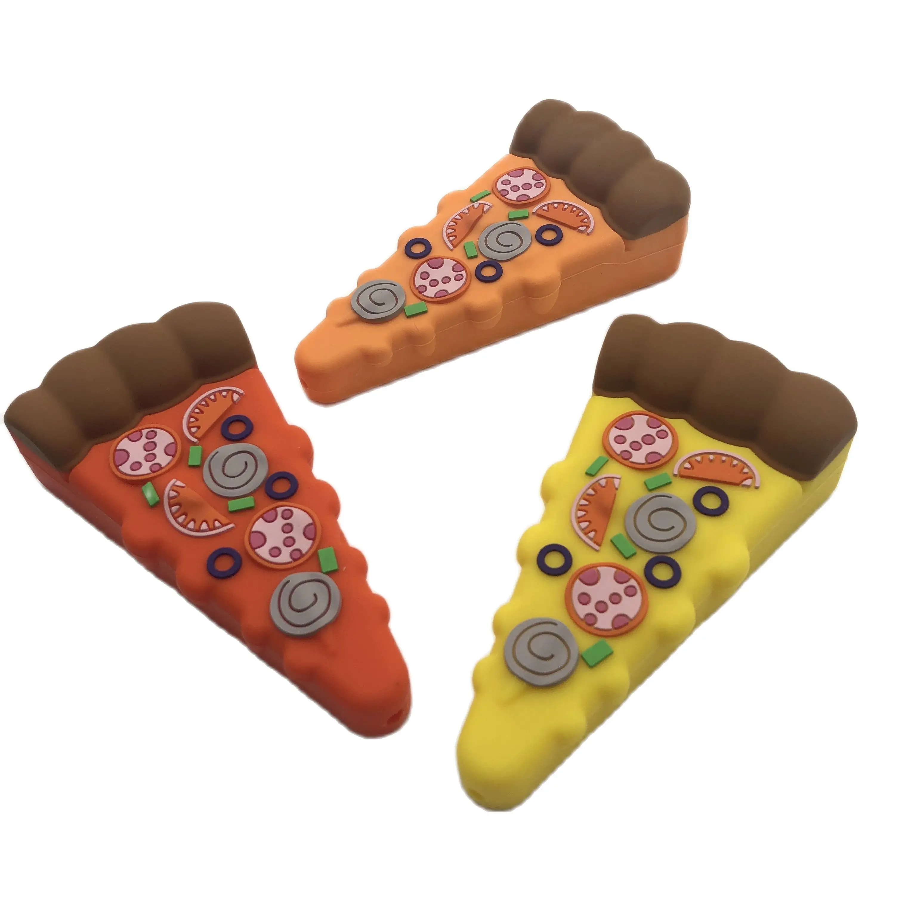 Novelty Cartoon Pizza Silicone Smoking Tobacco Pipe 4 Inch With Glass Bowl Multi Colors Portable Smoke Accessories
Novelty Cartoon Pizza Silicone Smoking Tobacco Pipe 4 Inch With Glass Bowl Multi Colors Portable Smoke Accessories