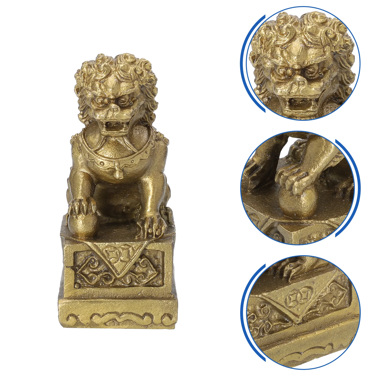 Statue Shui Feng Figurine Chinese Wealth Ornament Animal Tabletop Lucky Mini Animals Dog Zodiac Brass Figurines Decor Mininature
Statue Shui Feng Figurine Chinese Wealth Ornament Animal Tabletop Lucky Mini Animals Dog Zodiac Brass Figurines Decor Mininature
