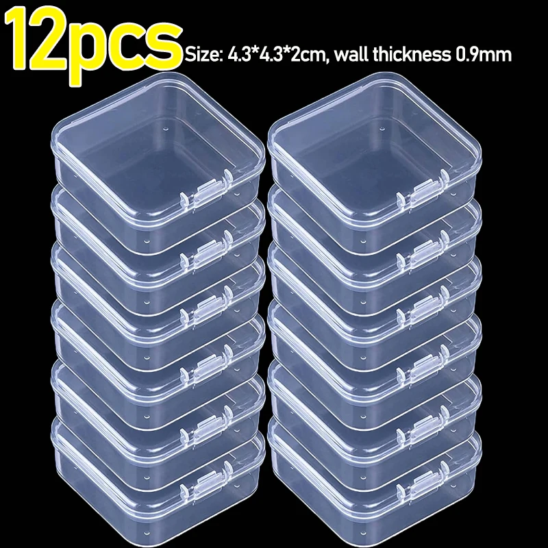 Прозрачные квадратные пластиковые коробки для хранения
Прозрачные квадратные пластиковые коробки для хранения