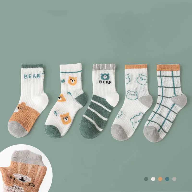 5 пар/партия, Детские хлопковые носки, на осень/зиму
5 пар/партия, Детские хлопковые носки, на осень/зиму