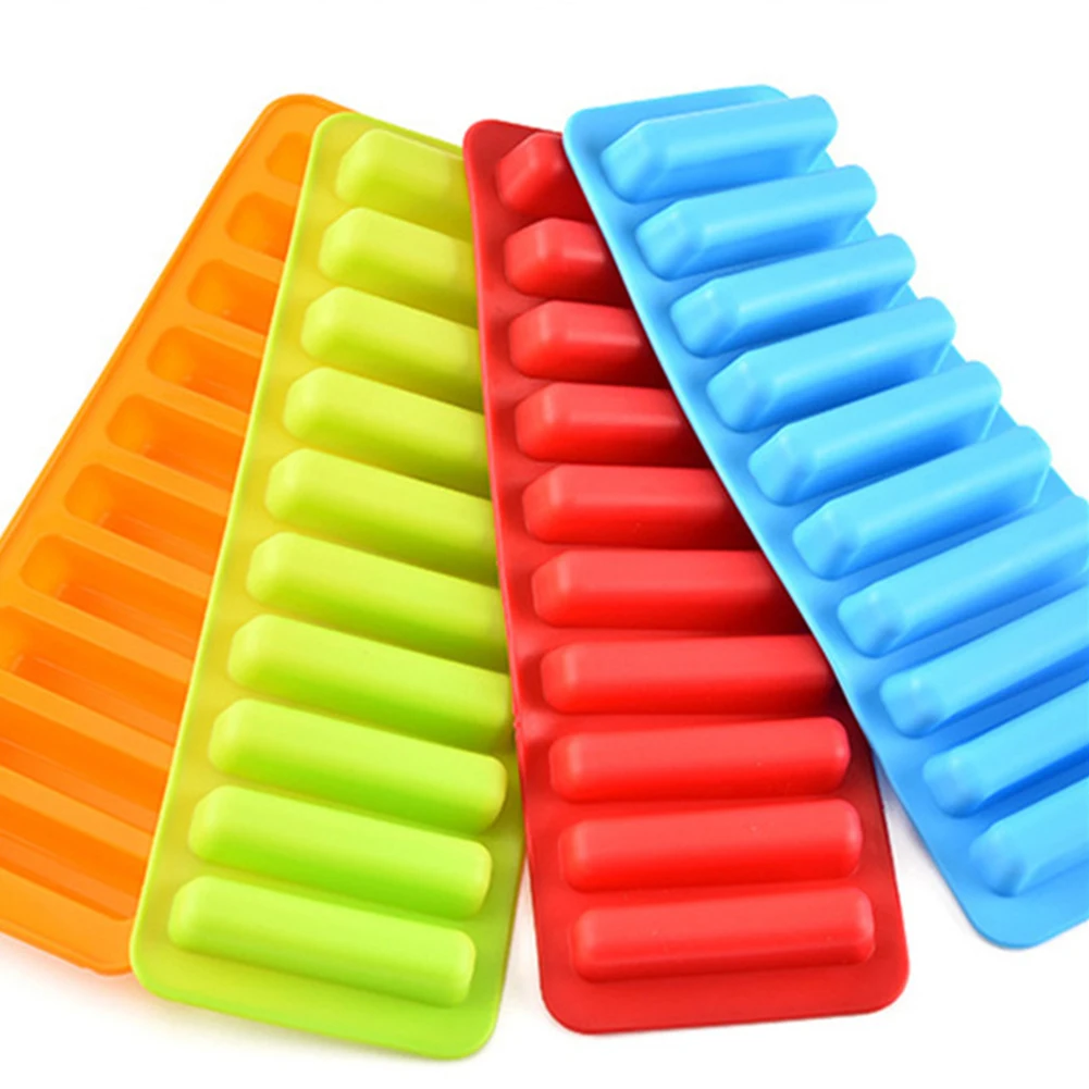 Rectangular Ice Mold Ice Stick Trays Green/blue/red/ Orange Hot Sale Kitchen Silicone Bar Tools Best Price Durable
Rectangular Ice Mold Ice Stick Trays Green/blue/red/ Orange Hot Sale Kitchen Silicone Bar Tools Best Price Durable