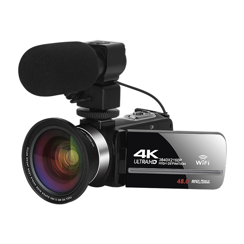 Digital Video Camcorder WIFI Video Camcorder For Youtube Streaming Vlog Recorder 4K 48MP Time-Lapse Webcam Stabilizer Videcam
Digital Video Camcorder WIFI Video Camcorder For Youtube Streaming Vlog Recorder 4K 48MP Time-Lapse Webcam Stabilizer Videcam