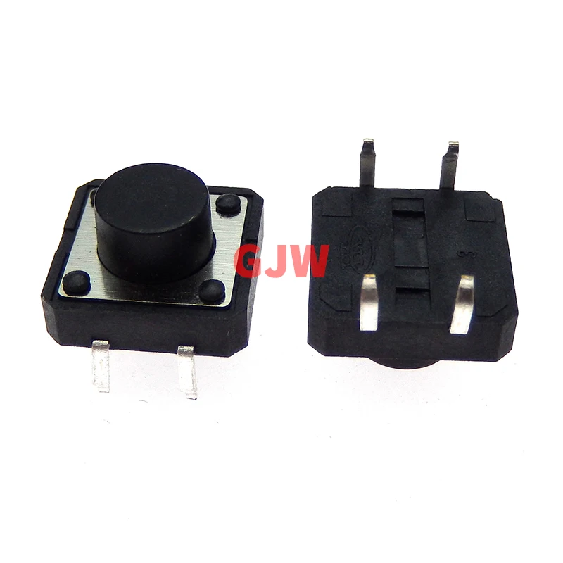 

20PCS 12X12x7mm 4PIN dip TACT push button switch Micro key power tactile switches 12x12x7 12*12*7MM Light touch