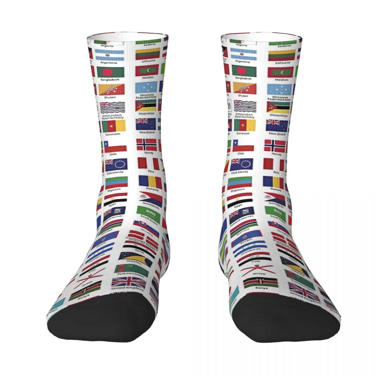 World Flags With Country Names Sock Socks Men Women Polyester Stockings Customizable Design
World Flags With Country Names Sock Socks Men Women Polyester Stockings Customizable Design