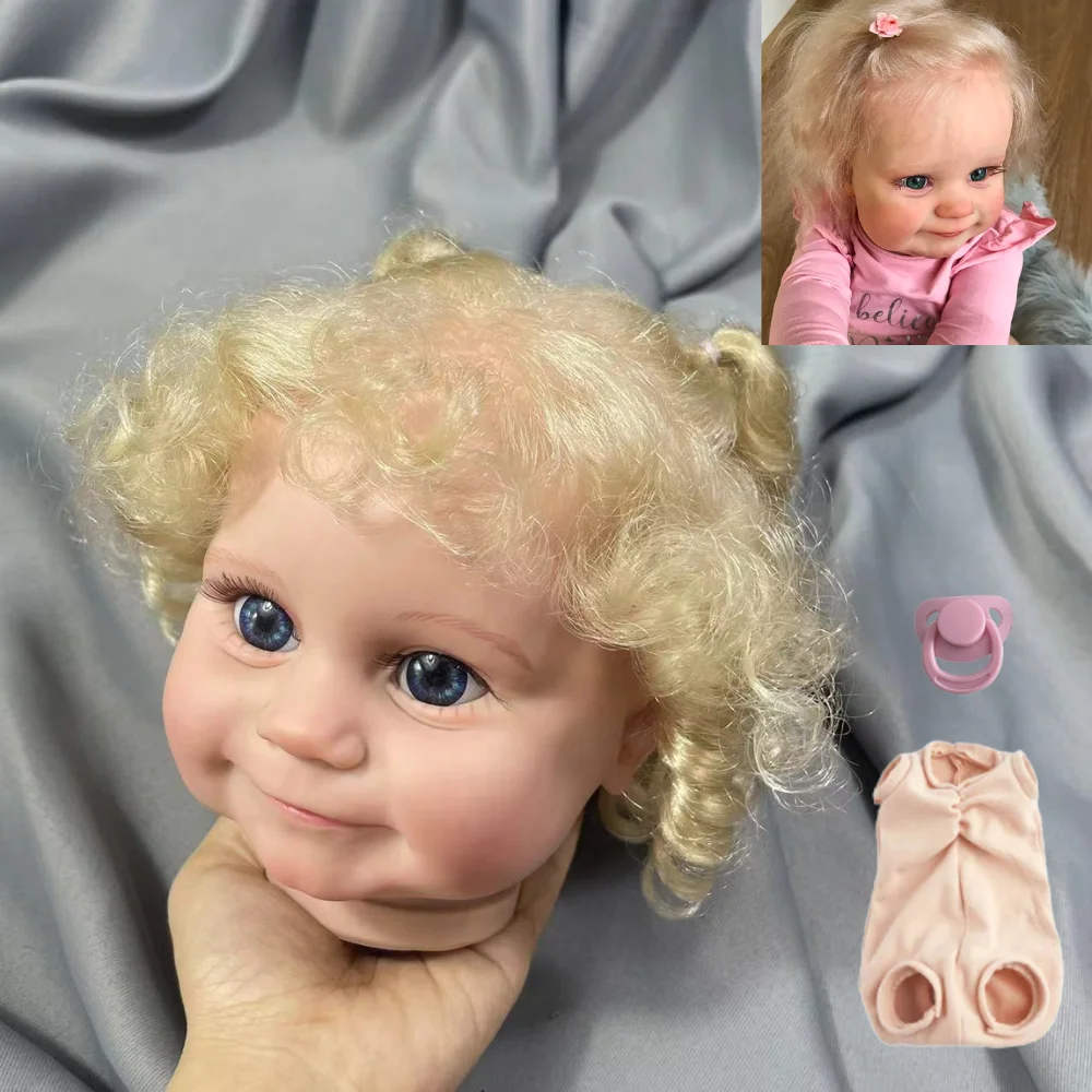 24Inches Unassembled Painted Reborn Doll Maddie With Hair Transplant Handmade High Quality Unfinished Doll Parts With Cloth Body
24Inches Unassembled Painted Reborn Doll Maddie With Hair Transplant Handmade High Quality Unfinished Doll Parts With Cloth Body