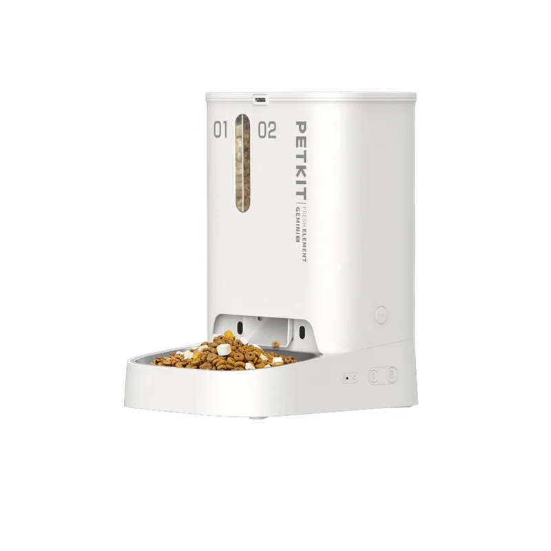Smart Feeder Fresh Element Gemini 2L + 3L 2 containers 3 modes Cats Dogs Automatic Food dispenser
Smart Feeder Fresh Element Gemini 2L + 3L 2 containers 3 modes Cats Dogs Automatic Food dispenser