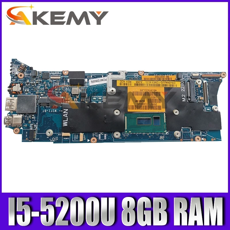 Original Laptop motherboard For DELL XPS 13 9343 I5-5200U 8GB RAM 0WF2C3 CN-0WF2C3 ZAZ00 LA-B441P Mainboard
Original Laptop motherboard For DELL XPS 13 9343 I5-5200U 8GB RAM 0WF2C3 CN-0WF2C3 ZAZ00 LA-B441P Mainboard