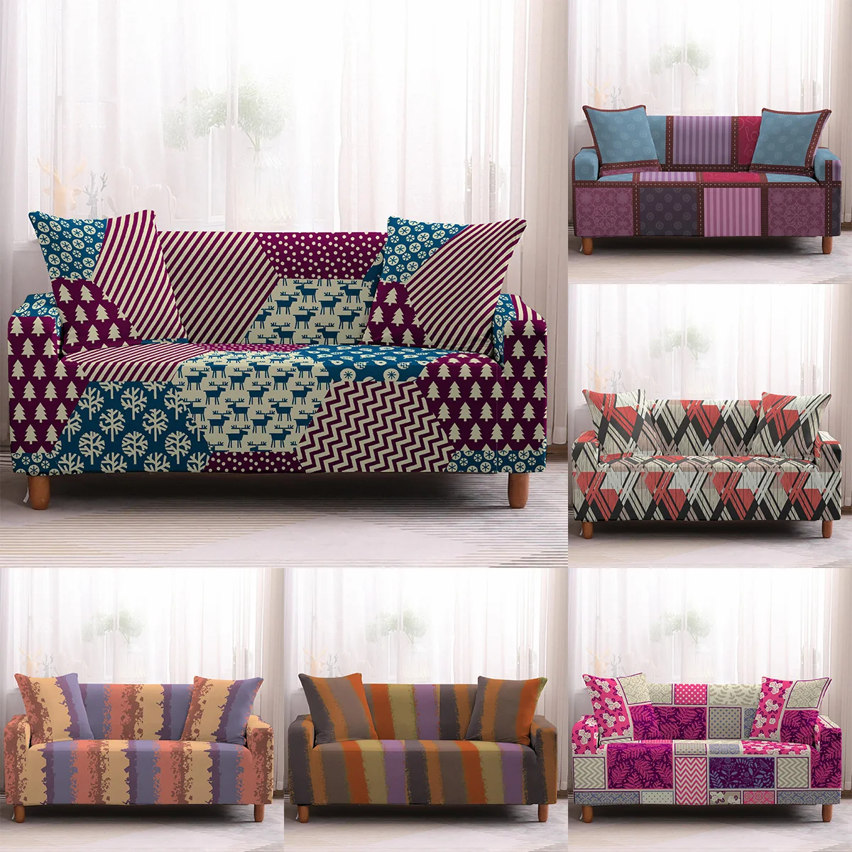 New High-Quality Bohemian Sofa Cover Elastic Stretch Modern Chair Couch Cover For Living Room Furniture Protector 1/2/3/4 Seater
New High-Quality Bohemian Sofa Cover Elastic Stretch Modern Chair Couch Cover For Living Room Furniture Protector 1/2/3/4 Seater