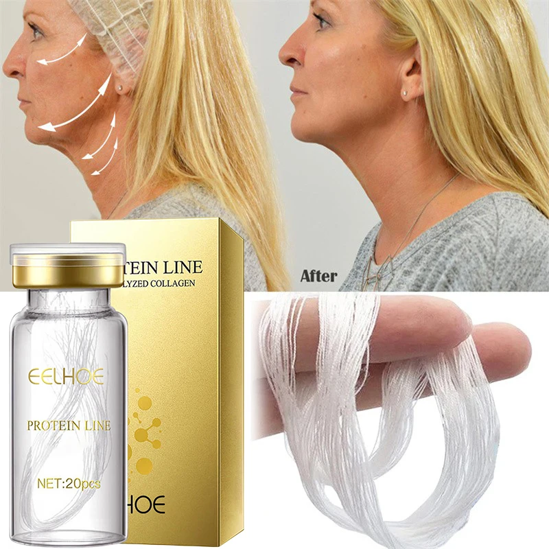 2023Protein Thread Instant Lifting Face Lift Firming Absorbable Anti-Aging Facial Serum Collagen Wrinkle Remove SkinCare Essence
2023Protein Thread Instant Lifting Face Lift Firming Absorbable Anti-Aging Facial Serum Collagen Wrinkle Remove SkinCare Essence