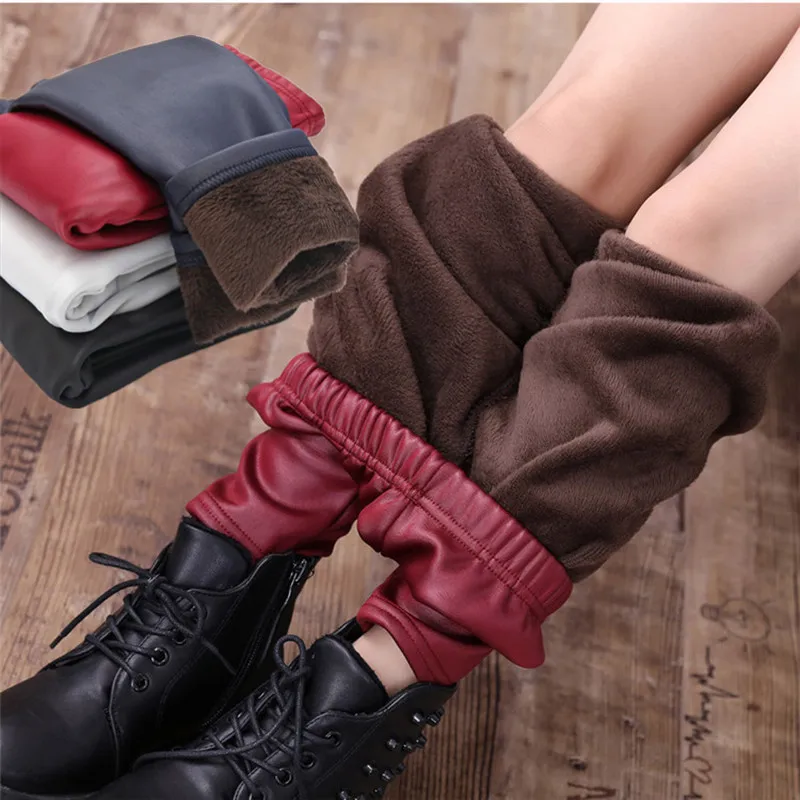 Baby Girls Leggings Winter Kids Thick Velvet Leggings Pencil Pants Children Warm Trousers Faux PU Leather Legging Slim Pant
Baby Girls Leggings Winter Kids Thick Velvet Leggings Pencil Pants Children Warm Trousers Faux PU Leather Legging Slim Pant