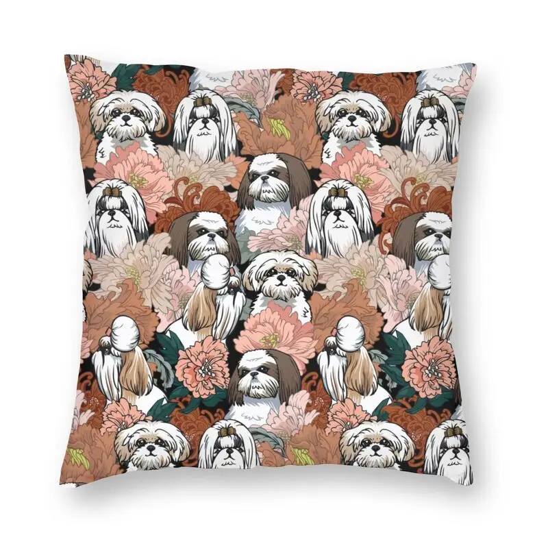Наволочка для подушки Shih Tzu с изображением собак и цветов, наволочка для подушки с 3D рисунком животных, наволочка для гостиной, крутая наволо...
Наволочка для подушки Shih Tzu с изображением собак и цветов, наволочка для подушки с 3D рисунком животных, наволочка для гостиной, крутая наволо...