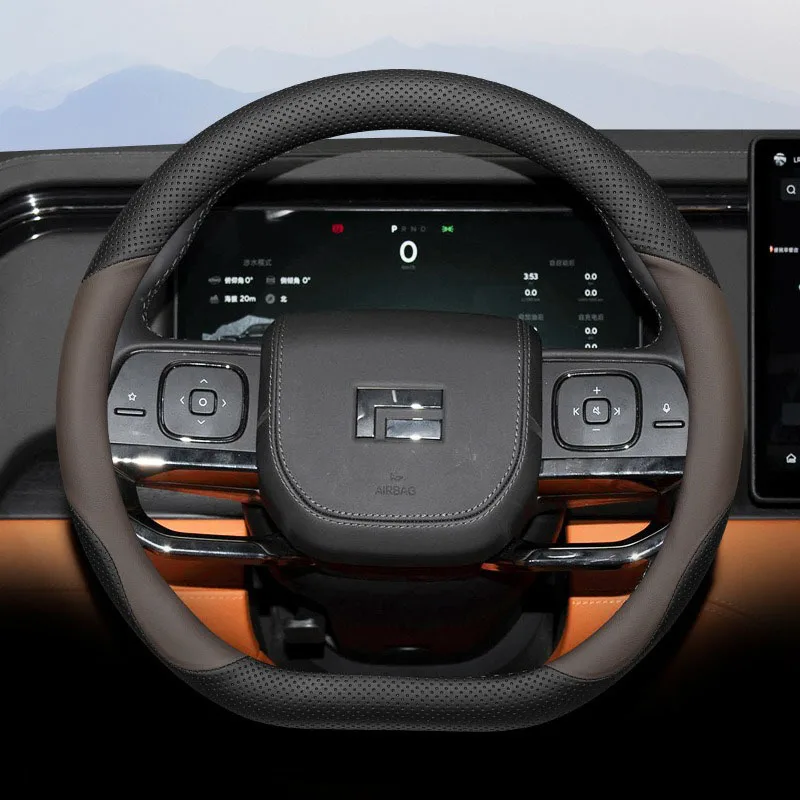 Чехол рулевого колеса автомобиля для Polar Stone Jishi 01 2023 2024 2025 универсальные кожаные ультратонкие противоскользящие аксессуары для автомобиля
Чехол рулевого колеса автомобиля для Polar Stone Jishi 01 2023 2024 2025 универсальные кожаные ультратонкие противоскользящие аксессуары для автомобиля