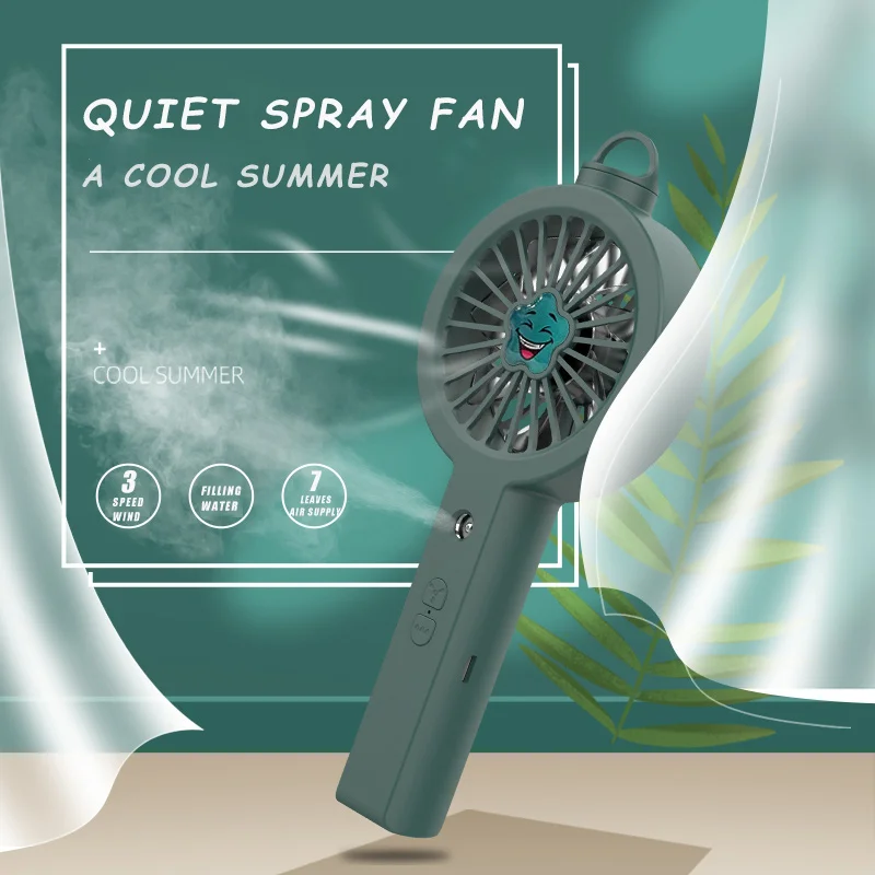 2022 New 2-IN-1 Handheld Fan Mini Spray Humidifier Portable Spray Fan USB Rechargeable Super Quiet for Camp Travel Outdoor
2022 New 2-IN-1 Handheld Fan Mini Spray Humidifier Portable Spray Fan USB Rechargeable Super Quiet for Camp Travel Outdoor