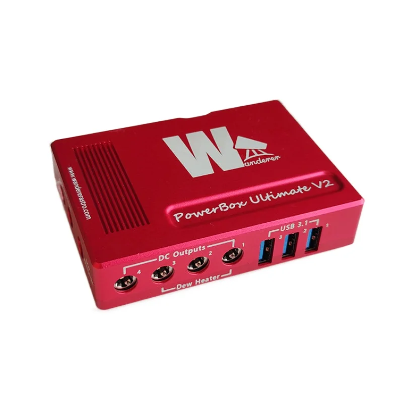 Блок управления питанием Wanderer Box Ultimate с 9 USB-втулками и 9 позолоченными выходами питания постоянного тока 5521, подключаемый пульт дистанционно...
Блок управления питанием Wanderer Box Ultimate с 9 USB-втулками и 9 позолоченными выходами питания постоянного тока 5521, подключаемый пульт дистанционно...
