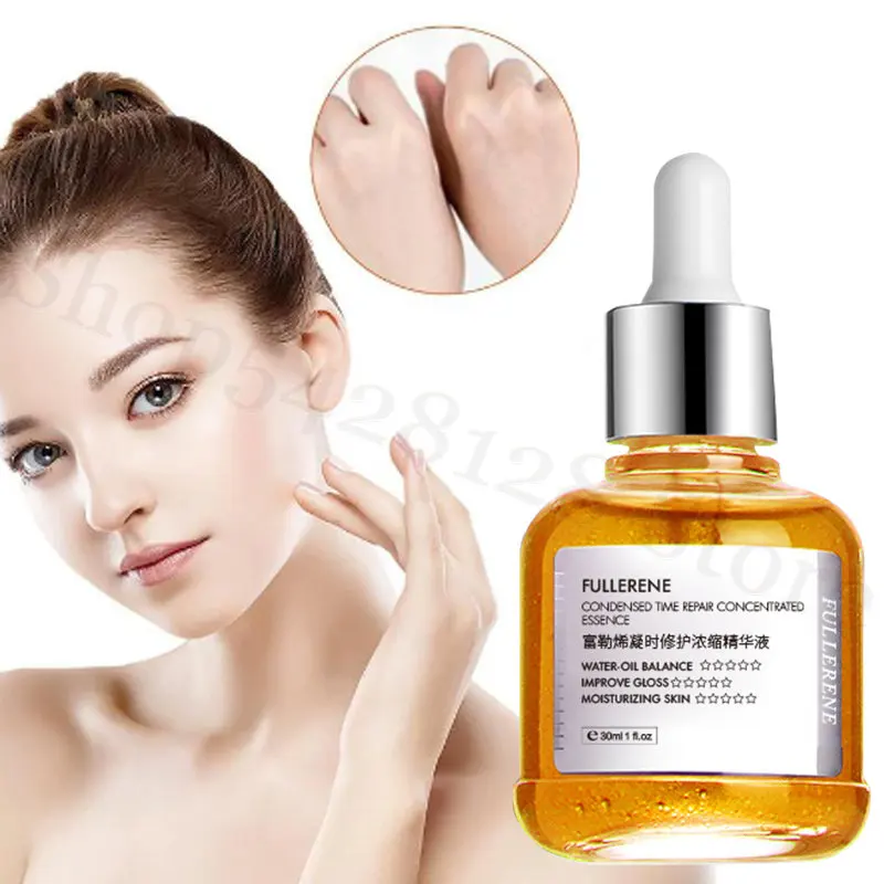 Fullerene Shrink Pore Moisturizing and Hydrating Facial Essence for Skin Repair Desalination and Anti-aging Essence 30ml
Fullerene Shrink Pore Moisturizing and Hydrating Facial Essence for Skin Repair Desalination and Anti-aging Essence 30ml