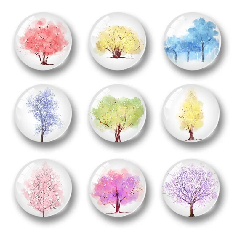 Colorful Life Tree Crystal Glass Fridge Magnets φ3cm Glass Magnetic Stickers for Blackboard Nice Message Board Magnetic Stickers
Colorful Life Tree Crystal Glass Fridge Magnets φ3cm Glass Magnetic Stickers for Blackboard Nice Message Board Magnetic Stickers