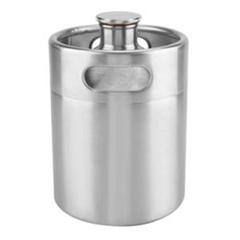 Stainless Steel Keg Beer Growler Portable Beer Bottle Home Beer Making Bar Tool Mini Keg
Stainless Steel Keg Beer Growler Portable Beer Bottle Home Beer Making Bar Tool Mini Keg