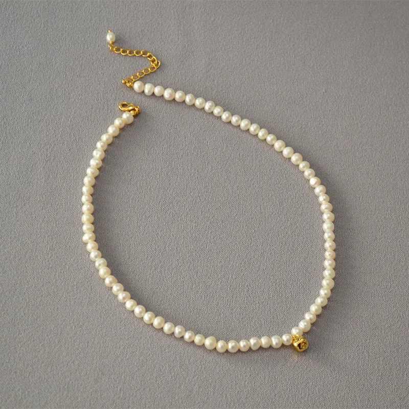Freshwater Baroque Pearl Chocker Vintage Gold Plated Copper Bead Charm Elegant Design Women Necklace
Freshwater Baroque Pearl Chocker Vintage Gold Plated Copper Bead Charm Elegant Design Women Necklace