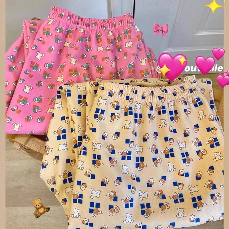 Sanrio Hello Kitty Retro Bear Pajamas Women's Culotte Gray Pants Women's Cargo Trousers Y2k Pants Men Linen Pants Women
Sanrio Hello Kitty Retro Bear Pajamas Women's Culotte Gray Pants Women's Cargo Trousers Y2k Pants Men Linen Pants Women