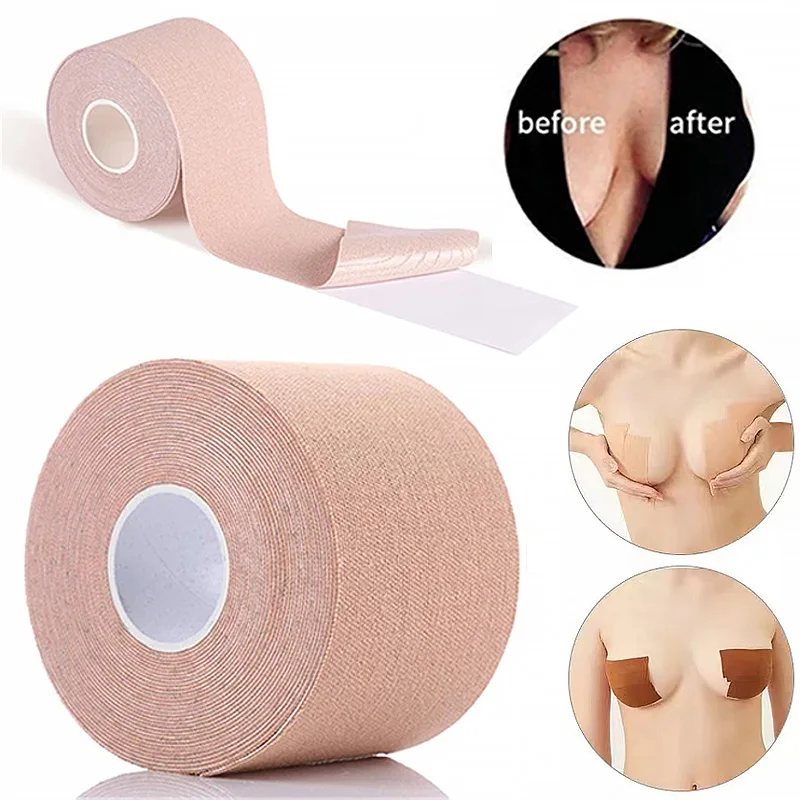 Soxnos Women Invisible Bra Nipple Pasties Covers Breast Adhesive Lift Tape Push Up 1 Roll 5M
Soxnos Women Invisible Bra Nipple Pasties Covers Breast Adhesive Lift Tape Push Up 1 Roll 5M