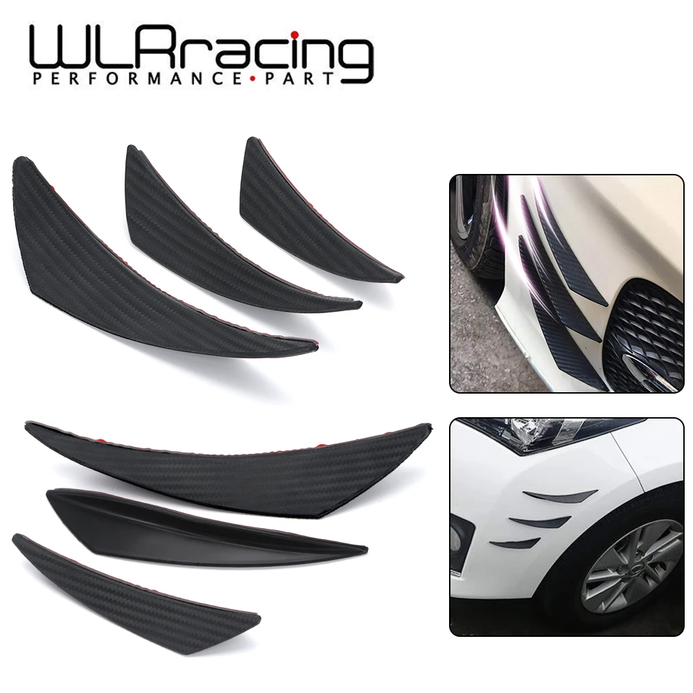 6Pcs/set Car Front Bumper Lip Splitter Fins Body Spoiler Kit Auto Bumper Stickers Decoration Accessories for Audi for BMW E36
6Pcs/set Car Front Bumper Lip Splitter Fins Body Spoiler Kit Auto Bumper Stickers Decoration Accessories for Audi for BMW E36