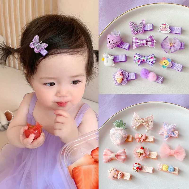10 Pcs/Set New Baby Girls Cute Sweet Cartoon Flower Ornament Hair Clips Children Lovely Sweet Hairpins Kids Hair Accessories
10 Pcs/Set New Baby Girls Cute Sweet Cartoon Flower Ornament Hair Clips Children Lovely Sweet Hairpins Kids Hair Accessories
