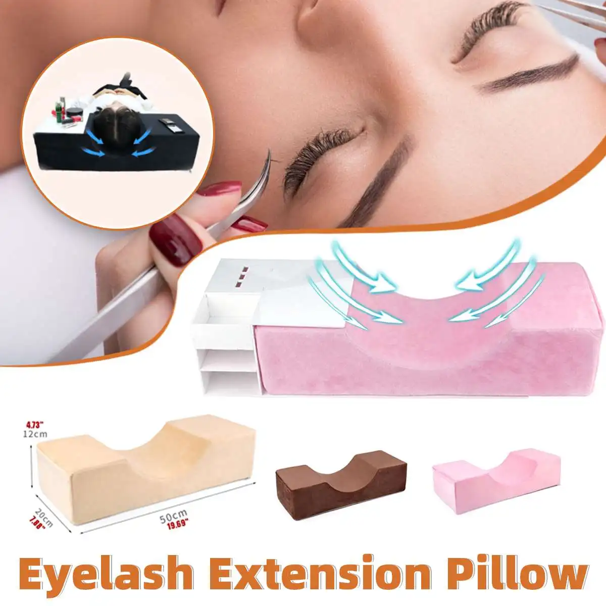 Professional Lash Grafted Eyelash Extension Pillow Cushion for Eyelash Makeup Cushion For Home Salon Support
Professional Lash Grafted Eyelash Extension Pillow Cushion for Eyelash Makeup Cushion For Home Salon Support
