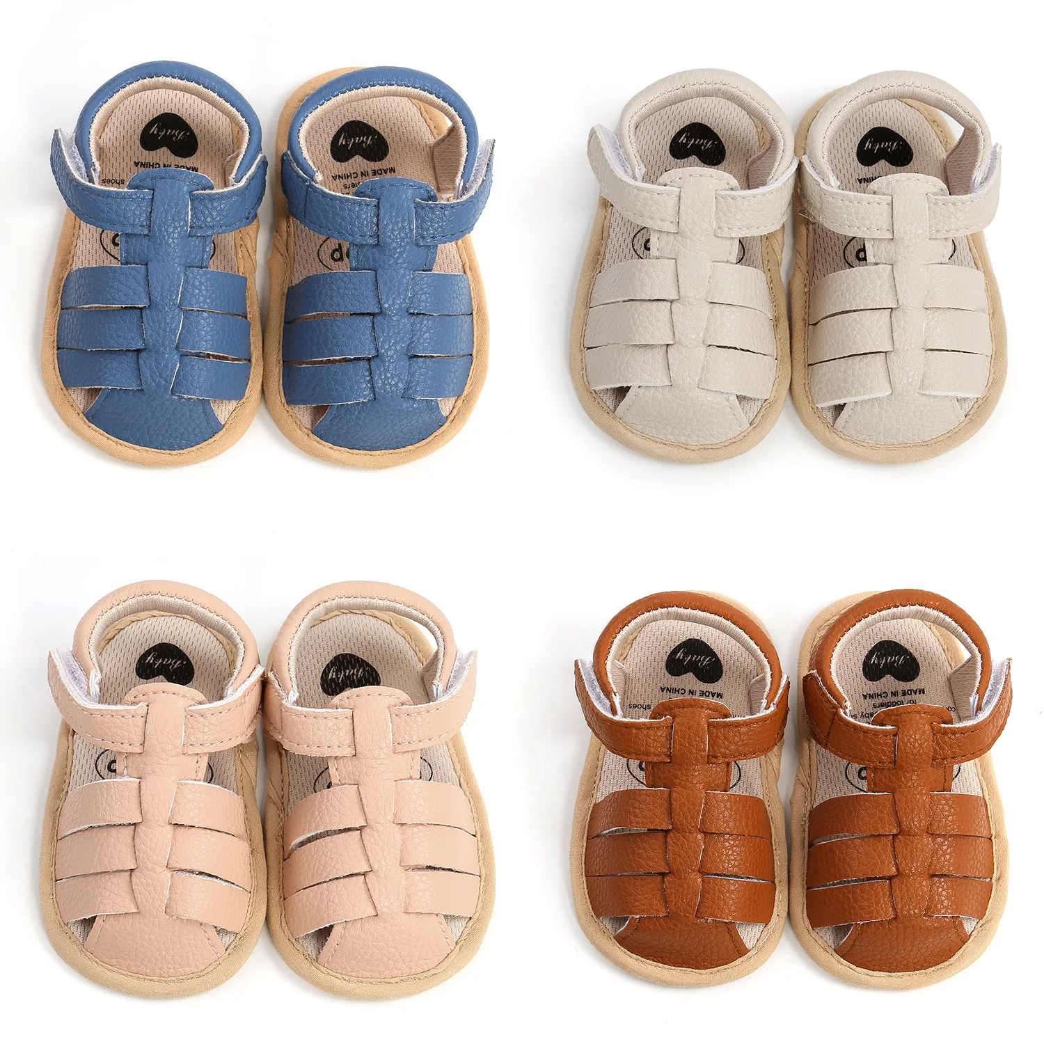 Baby Boy Girl Sandals Baby Shoes PU Baby Sandals Soft Bottom Sole Anti-Slip Infant First Walker Crib Shoes Newborn Moccasins
Baby Boy Girl Sandals Baby Shoes PU Baby Sandals Soft Bottom Sole Anti-Slip Infant First Walker Crib Shoes Newborn Moccasins