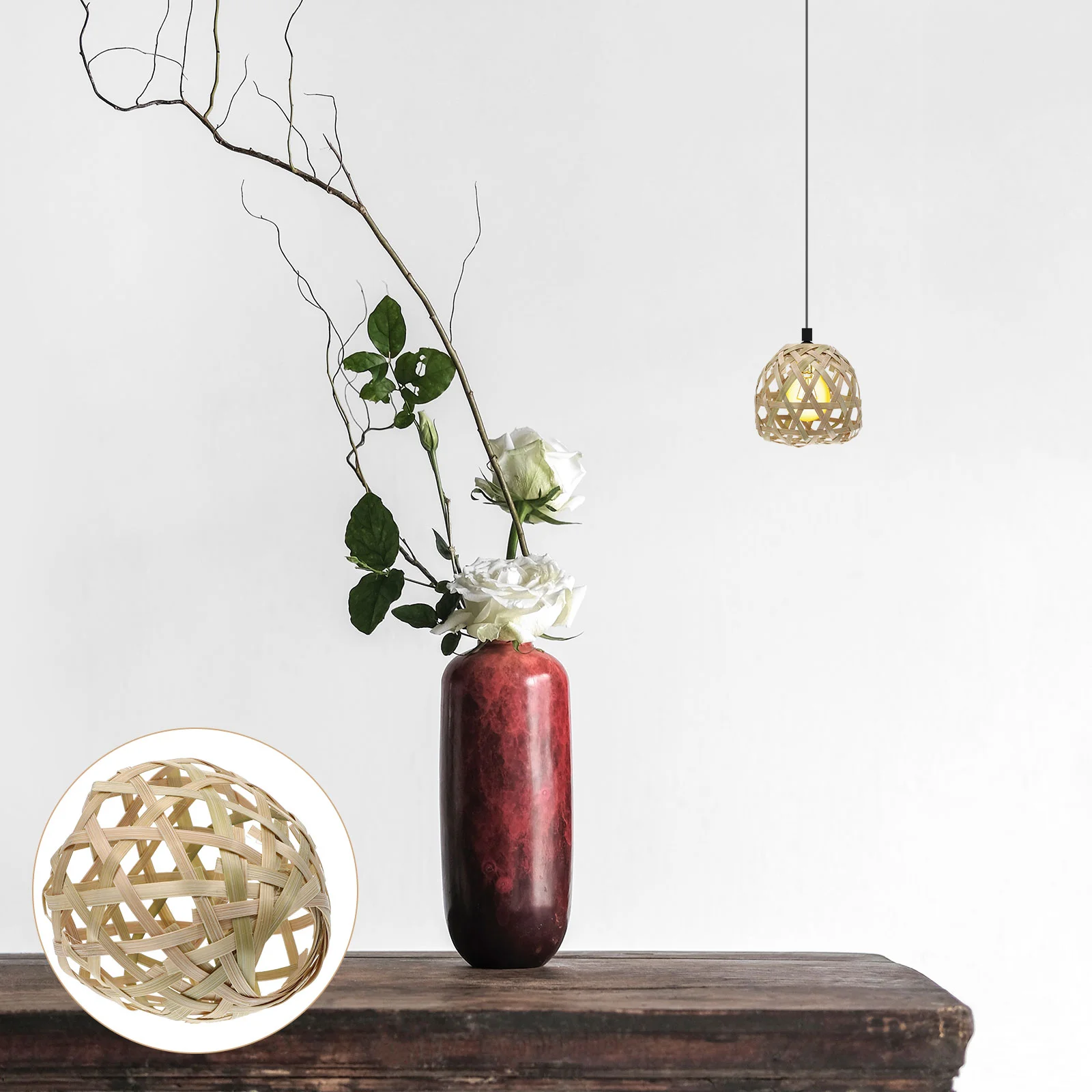 Bamboo Lampshade Decorative Indoor Light Cover Table Hanging Accessories Covers Vintage Shades
Bamboo Lampshade Decorative Indoor Light Cover Table Hanging Accessories Covers Vintage Shades
