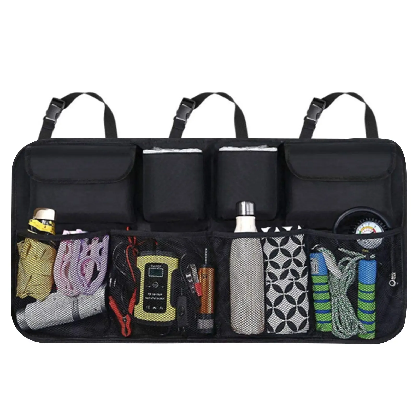 Car Trunk Storage Bag Nets Auto Back Rear Trunk Organizer Elastic String Luggage Net Holder Pocket Vehicle Interior Supplies
Car Trunk Storage Bag Nets Auto Back Rear Trunk Organizer Elastic String Luggage Net Holder Pocket Vehicle Interior Supplies