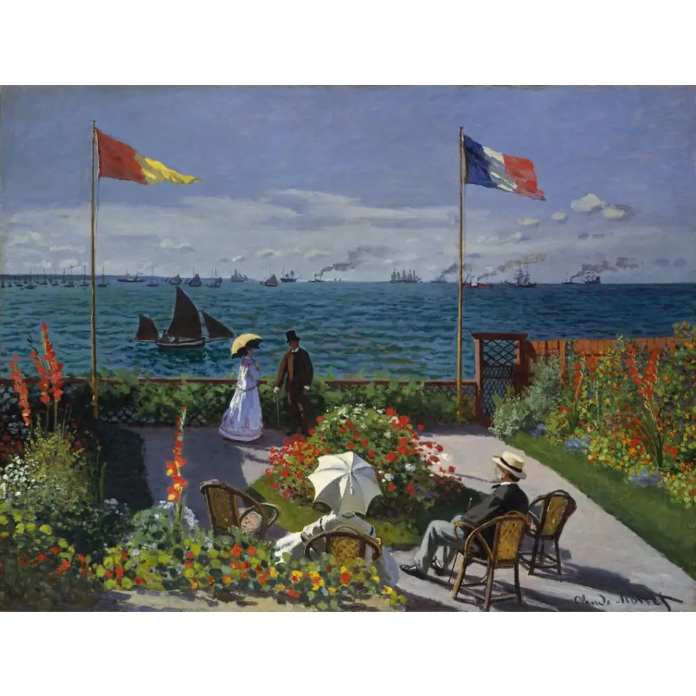 Высокое качество Клода монета современное искусство сад в Sainte-Adresse Масляные картины Размножение Ручная роспись
Высокое качество Клода монета современное искусство сад в Sainte-Adresse Масляные картины Размножение Ручная роспись