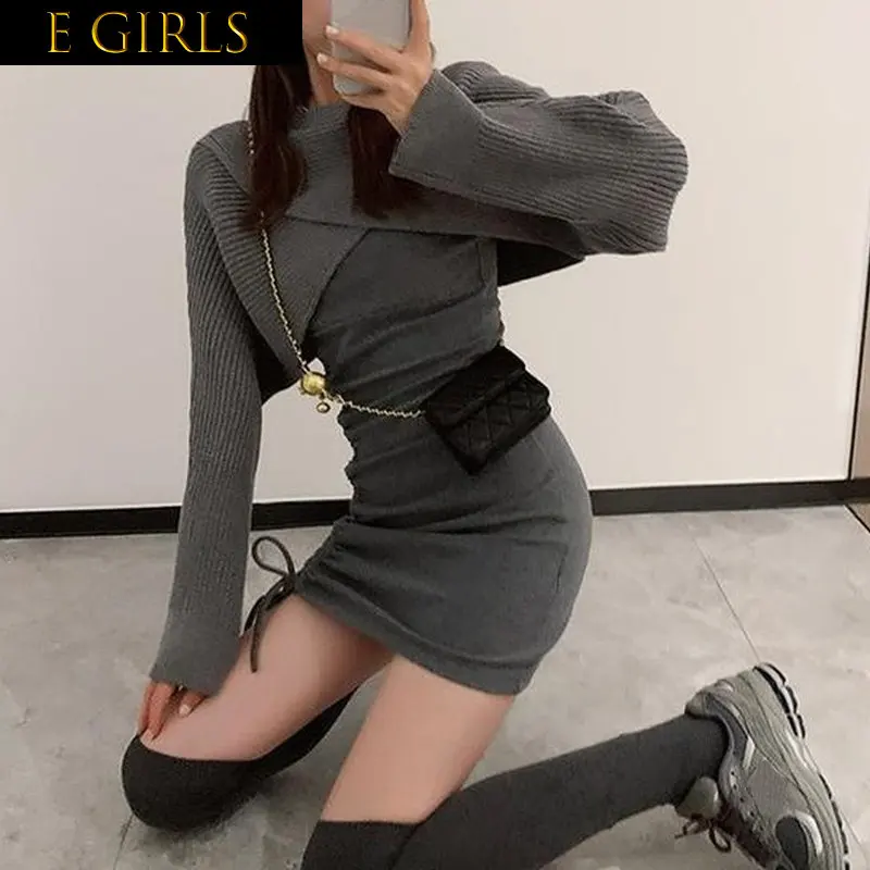 Summer Dresses Women Elegant Vintage Knitted Women Casual Sweater Suits Slim Y2k Mini Party One Piece Korean 2021 Winter Trac
Summer Dresses Women Elegant Vintage Knitted Women Casual Sweater Suits Slim Y2k Mini Party One Piece Korean 2021 Winter Trac