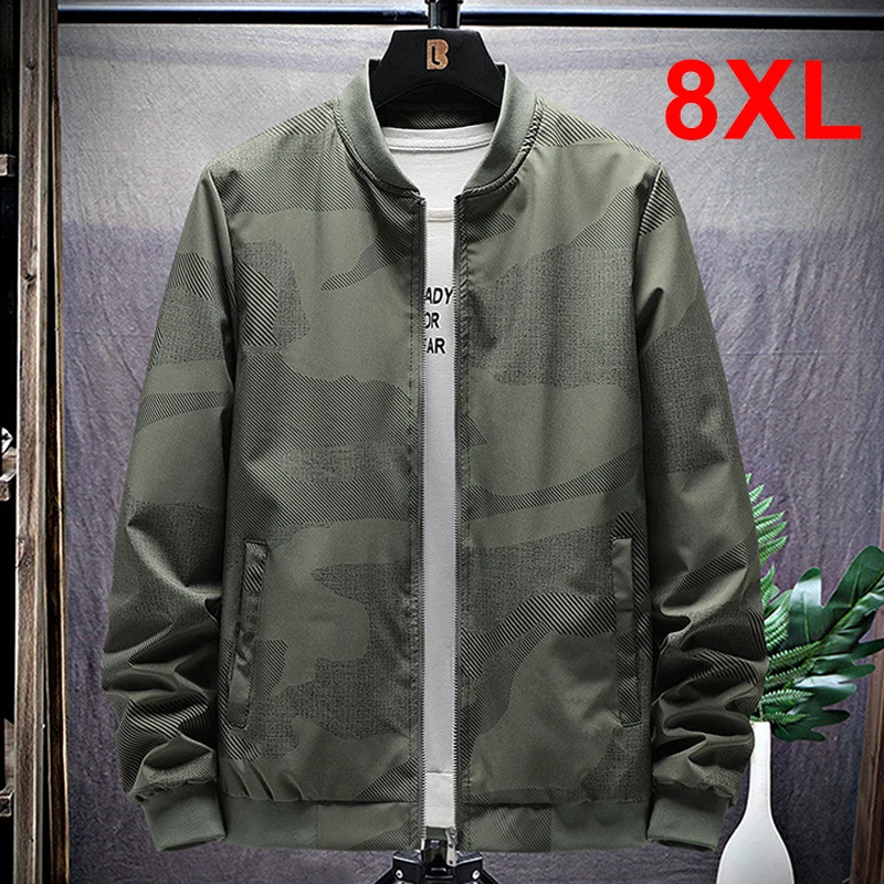 2022 Spring Autumn Baseball Jacket Men Plus Szie 7XL 8XL Jackets Coats Slim Fit Male Camouflage Jacket 7XL 8XL Big Size Male
2022 Spring Autumn Baseball Jacket Men Plus Szie 7XL 8XL Jackets Coats Slim Fit Male Camouflage Jacket 7XL 8XL Big Size Male